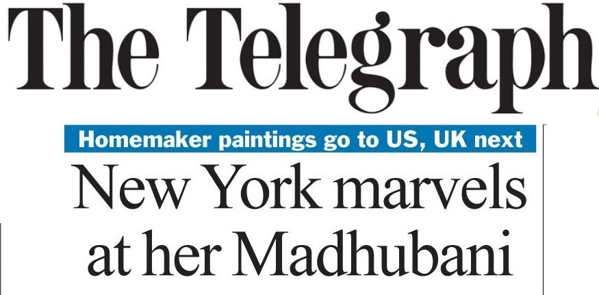 Newyork-Marvels-at-her-Madhubani